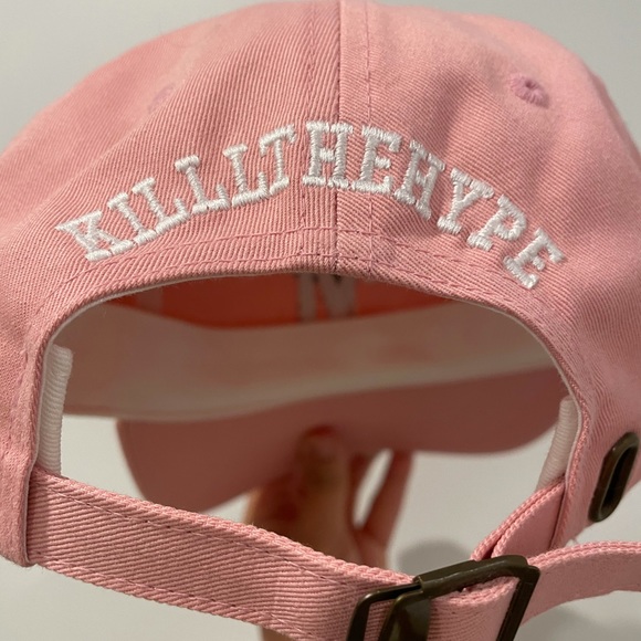 Kth pink polo adjustable cap main image 3